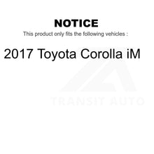 Charger l&#39;image dans la galerie, Front Wheel Bearing And Suspension Link Kit For 2017 Toyota Corolla iM