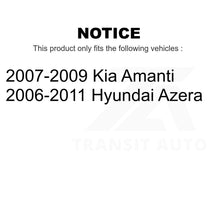 Charger l&#39;image dans la galerie, Front Wheel Bearing And Suspension Link Kit For Hyundai Azera Kia Amanti