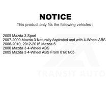 Charger l&#39;image dans la galerie, Front Wheel Bearing And Suspension Link Kit For Mazda 3 5 Sport