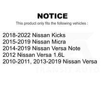 Charger l&#39;image dans la galerie, Front Wheel Bearing And Suspension Link Kit For Nissan Versa Note Kicks Micra