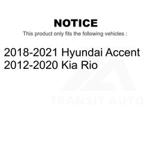 Charger l&#39;image dans la galerie, Front Wheel Bearing And Suspension Link Kit For Kia Rio Hyundai Accent