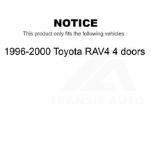 Charger l&#39;image dans la galerie, Front Wheel Bearing And Suspension Link Kit For 1996-2000 Toyota RAV4 4 doors