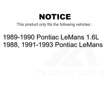 Charger l&#39;image dans la galerie, Front Wheel Bearing And Suspension Link Kit For Pontiac LeMans