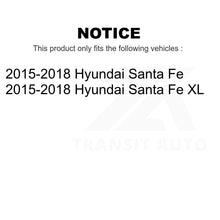 Charger l&#39;image dans la galerie, Front Wheel Bearing And Tie Rod End Kit For 2015-2018 Hyundai Santa Fe XL