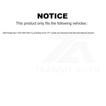 Charger l&#39;image dans la galerie, Front Wheel Bearing And Tie Rod End Kit For 2008 Dodge Ram 1500 4WD