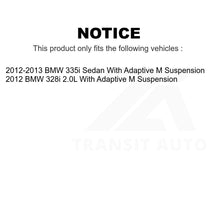 Charger l&#39;image dans la galerie, Front Hub Bearing Assembly Link Kit For BMW 328i 335i With Adaptive M Suspension