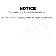 Charger l&#39;image dans la galerie, Front Hub Bearing Assembly And Link Kit For 2017-2018 Mercedes-Benz E400 RWD