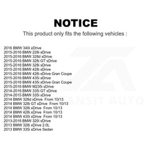 Charger l&#39;image dans la galerie, Front Hub Bearing Assembly &amp; Link Kit For BMW 328i xDrive 320i 428i 335i GT 328d