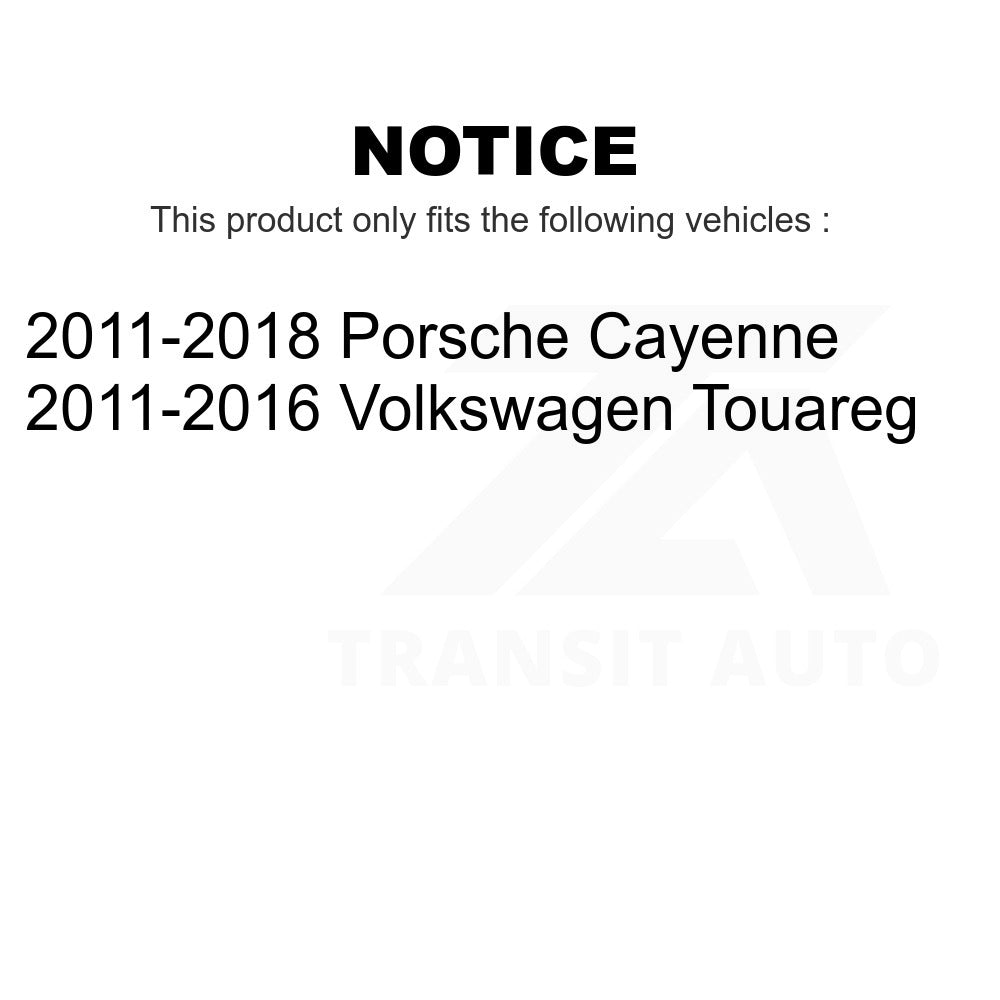 Front Wheel Bearing And Tie Rod End Kit For Porsche Cayenne Volkswagen Touareg