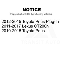 Charger l&#39;image dans la galerie, Front Wheel Bearing And Tie Rod End Kit For Toyota Prius Lexus CT200h Plug-In