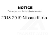 Charger l&#39;image dans la galerie, Front Wheel Bearing And Tie Rod End Kit For 2018-2019 Nissan Kicks