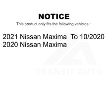 Charger l&#39;image dans la galerie, Front Wheel Bearing And Tie Rod End Kit For Nissan Maxima