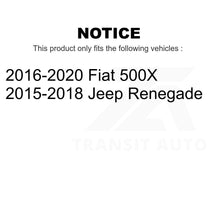 Charger l&#39;image dans la galerie, Front Wheel Bearing And Tie Rod End Kit For Jeep Renegade Fiat 500X