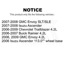 Load image into Gallery viewer, Front Brake Rotors Pair For Chevrolet Trailblazer GMC Envoy Buick Rainier Isuzu