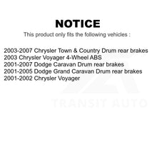 Charger l&#39;image dans la galerie, Front Brake Rotors Pair For Dodge Chrysler Town &amp; Country Grand Caravan Voyager
