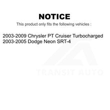 Load image into Gallery viewer, Front Disc Brake Rotors Pair For Chrysler PT Cruiser Dodge Neon