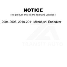 Load image into Gallery viewer, Front Disc Brake Rotors Pair For Mitsubishi Endeavor