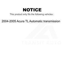 Charger l&#39;image dans la galerie, Front Disc Brake Rotors Pair For 2004-2005 Acura TL Automatic transmission