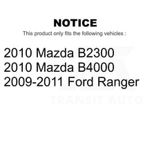 Load image into Gallery viewer, Rear Disc Brake Rotors Pair For Ford Ranger Mazda B2300 B4000