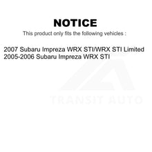 Load image into Gallery viewer, Rear Disc Brake Rotors Pair For Subaru Impreza