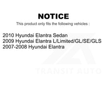 Load image into Gallery viewer, Rear Disc Brake Rotors Pair For Hyundai Elantra