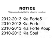 Charger l&#39;image dans la galerie, Rear Disc Brake Rotors Pair For Kia Soul Forte Koup Forte5