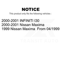 Load image into Gallery viewer, Front Rear Disc Brake Rotors Kit For Nissan Maxima INFINITI I30