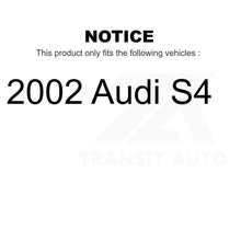 Load image into Gallery viewer, Front Rear Disc Brake Rotors Kit For 2002 Audi S4