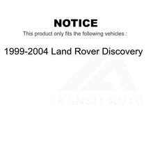 Load image into Gallery viewer, Front Rear Disc Brake Rotors Kit For 1999-2004 Land Rover Discovery