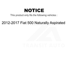 Load image into Gallery viewer, Front Rear Disc Brake Rotors Kit For 2012-2017 Fiat 500 Naturally Aspirated