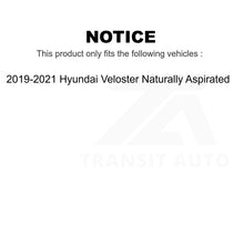 Load image into Gallery viewer, Front Rear Brake Rotors Kit For 2019-2021 Hyundai Veloster Naturally Aspirated