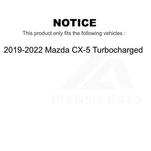 Load image into Gallery viewer, Front Rear Disc Brake Rotors Kit For 2019-2022 Mazda CX-5 Turbocharged