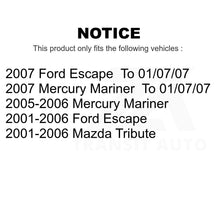 Load image into Gallery viewer, Rear Brake Drums Pair For Ford Escape Mazda Tribute Mercury Mariner