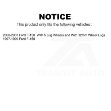 Load image into Gallery viewer, Rear Brake Drums Pair For Ford F-150