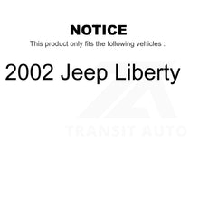 Load image into Gallery viewer, Rear Brake Drums Pair For 2002 Jeep Liberty