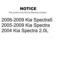 Charger l&#39;image dans la galerie, Rear Brake Drums Pair For Kia Spectra Spectra5