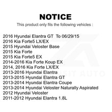 Load image into Gallery viewer, Front Brake Rotor Ceramic Pad Kit For Hyundai Elantra Kia Forte Veloster GT Koup