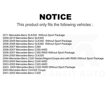 Load image into Gallery viewer, Front Brake Rotor Ceramic Pad Kit For Mercedes-Benz C240 CLK350 C320 C280 CLK320