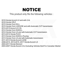 Charger l&#39;image dans la galerie, Front Brake Rotor &amp; Ceramic Pad Kit For Honda Accord Civic Element Fit Acura ILX
