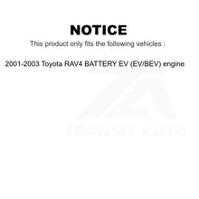 Charger l&#39;image dans la galerie, Front Brake Rotor And Ceramic Pad Kit For Toyota RAV4 BATTERY EV (EV BEV) engine