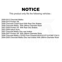 Charger l&#39;image dans la galerie, Front Brake Rotors Ceramic Pad Kit For Chevrolet Malibu Pontiac G6 Cobalt Saturn