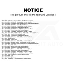 Load image into Gallery viewer, Front Brake Rotor &amp; Ceramic Pad Kit For BMW 328i xDrive 320i 330i 428i 430i Gran