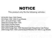 Charger l&#39;image dans la galerie, Front Brake Rotors &amp; Ceramic Pad Kit For Ram 1500 Dodge Classic Durango Chrysler