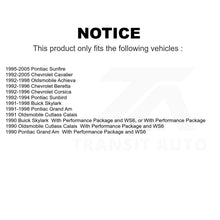 Charger l&#39;image dans la galerie, Front Brake Rotor &amp; Ceramic Pad Kit For Chevrolet Cavalier Pontiac Sunfire Grand