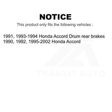 Charger l&#39;image dans la galerie, Rear Brake Drum Shoes Kit For Honda Accord