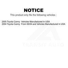 Load image into Gallery viewer, Rear Brake Drum Shoes Kit For Toyota Camry