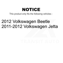 Charger l&#39;image dans la galerie, Rear Brake Drum Shoes Kit For Volkswagen Jetta Beetle