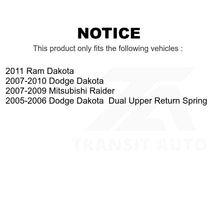 Charger l&#39;image dans la galerie, Rear Brake Drum Shoes Spring Cylinder Kit For Dakota Dodge Ram Mitsubishi Raider