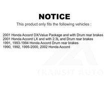 Charger l&#39;image dans la galerie, Rear Brake Drum Shoes And Spring Kit For Honda Accord