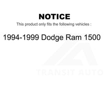 Charger l&#39;image dans la galerie, Rear Brake Drum Shoes And Spring Kit For 1994-1999 Dodge Ram 1500